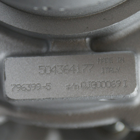 Turbosprężarka 796399 IVECO DAILY IV 3.0 170 KM Turbosprężarka 796399 IVECO DAILY IV 3.0 170 KM