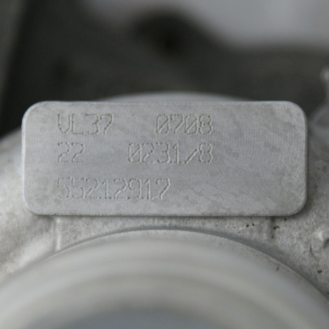 Turbosprężarka VL 37 IHI 55220546 IHI Turbosprężarka VL 37 IHI 55220546 IHI